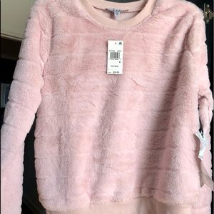 Super comfy plush sweatshirt